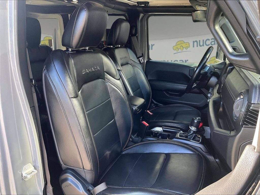 Used 2021 Gray Jeep Unlimited Sahara image 11