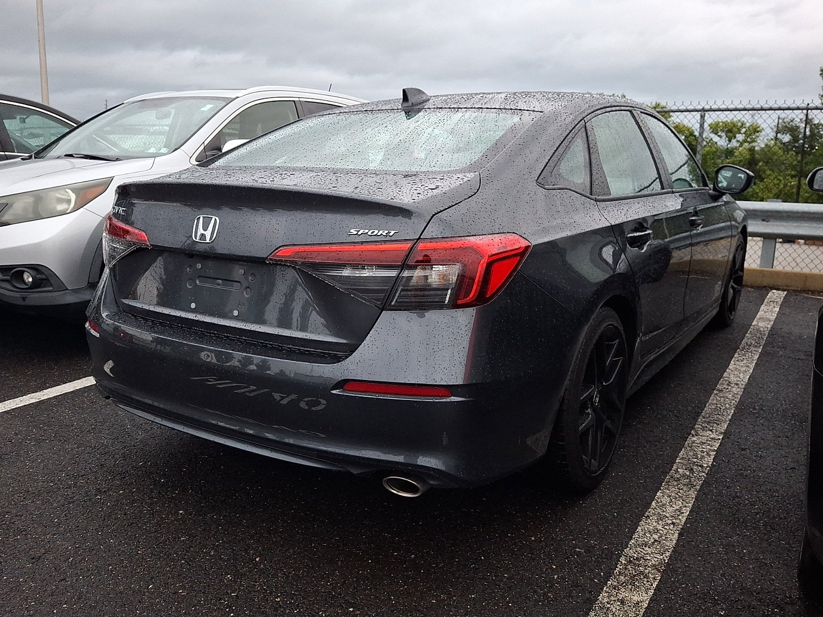 Used 2024 Meteorite Gray Honda Sport image 3