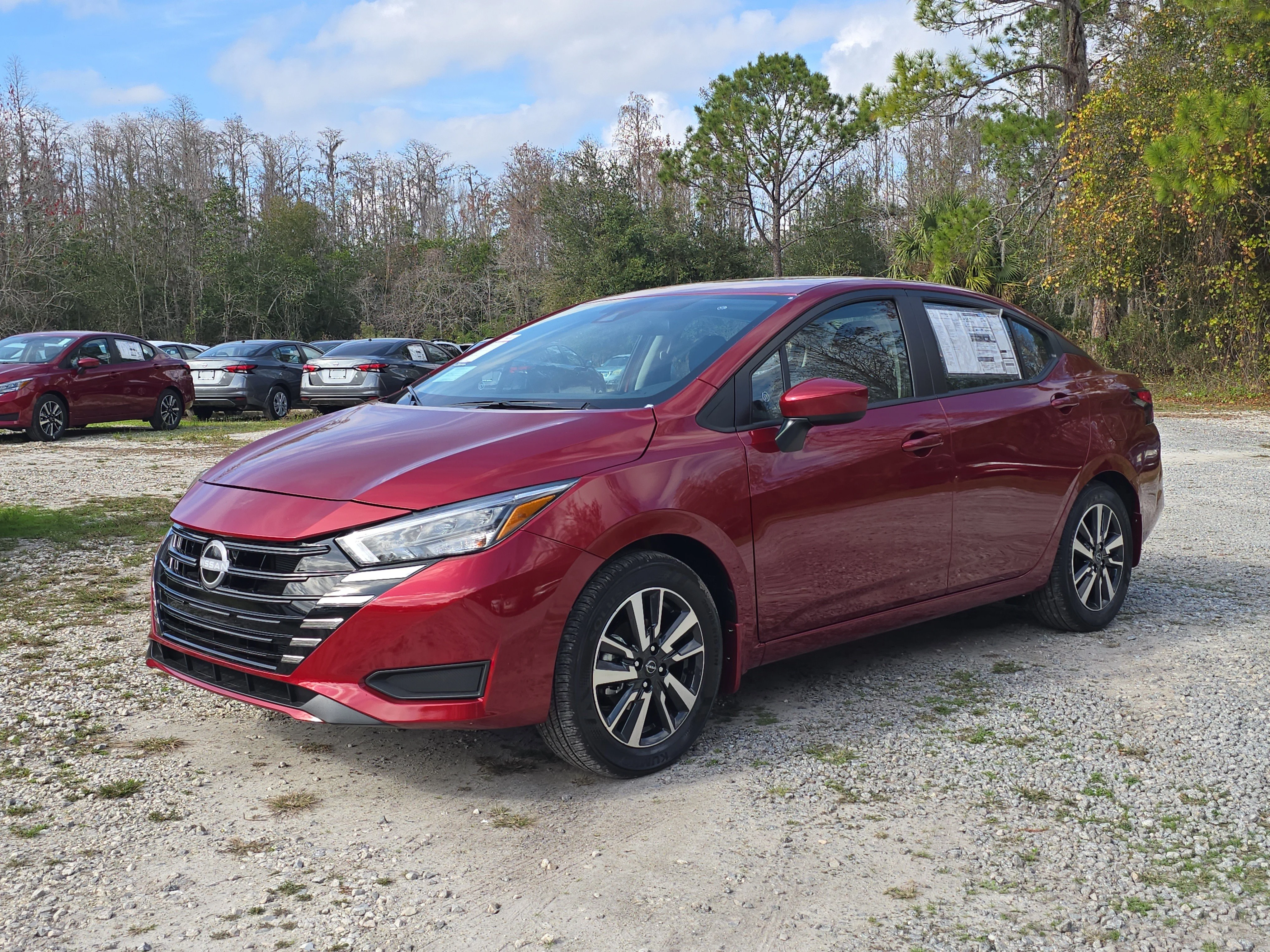 New 2025 Scarlet Ember Tintcoat Nissan SV image 4
