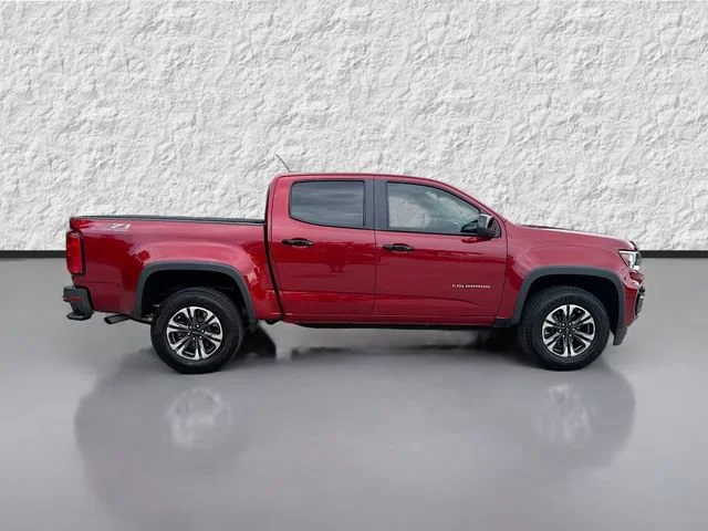 Used 2021 Cherry Red Tintcoat Chevrolet 4WD Z71 image 2