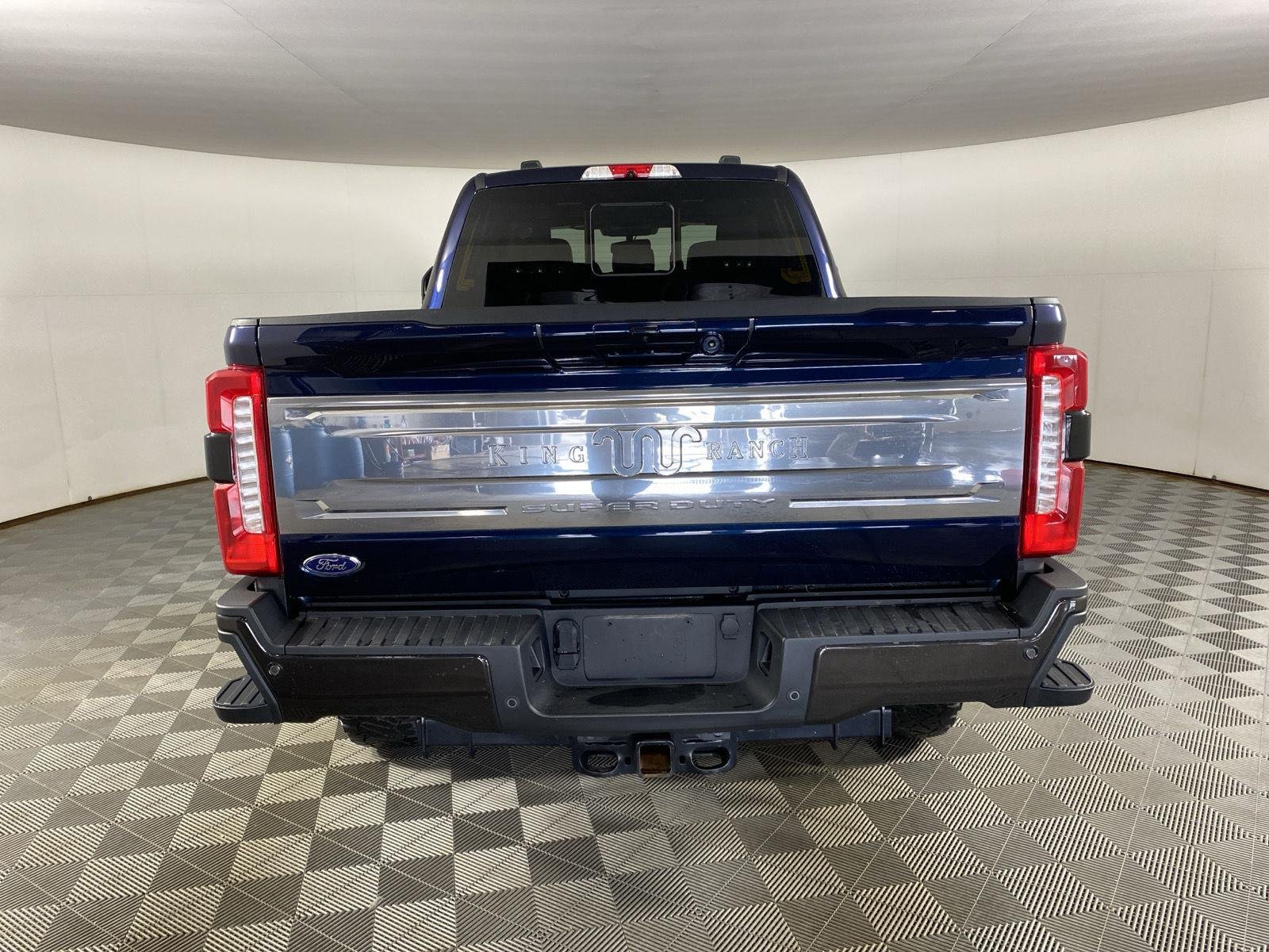 Used 2024 Antimatter Blue/Darkened Bronze Ford King Ranch image 9