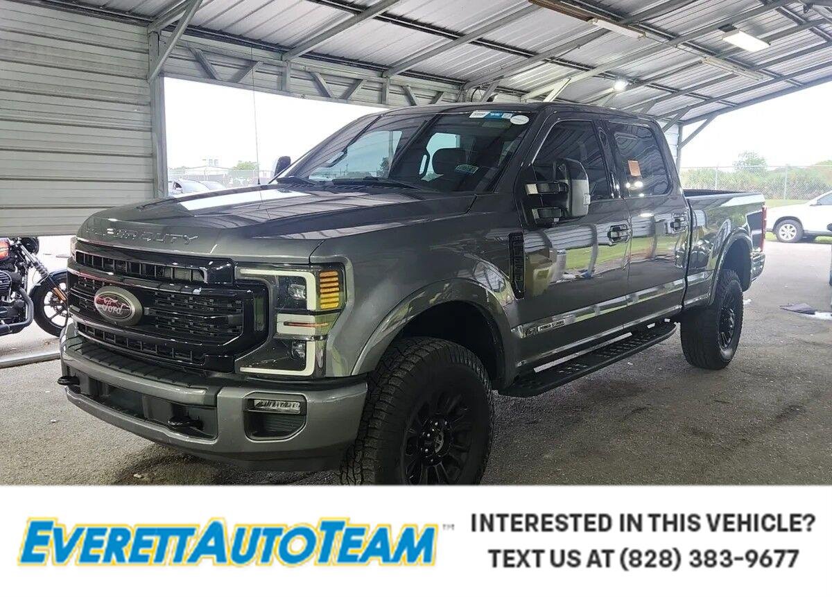 Used 2021 Carbonized Gray Ford LARIAT image 1