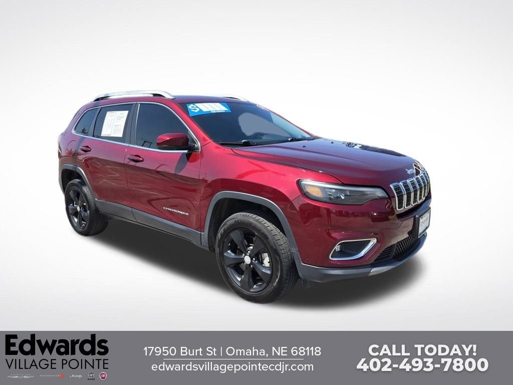 Used 2019 Red Jeep Limited image 1