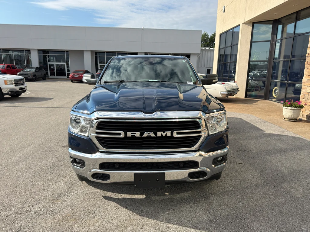 Used 2021 Patriot Blue Pearlcoat Ram Big Horn image 1
