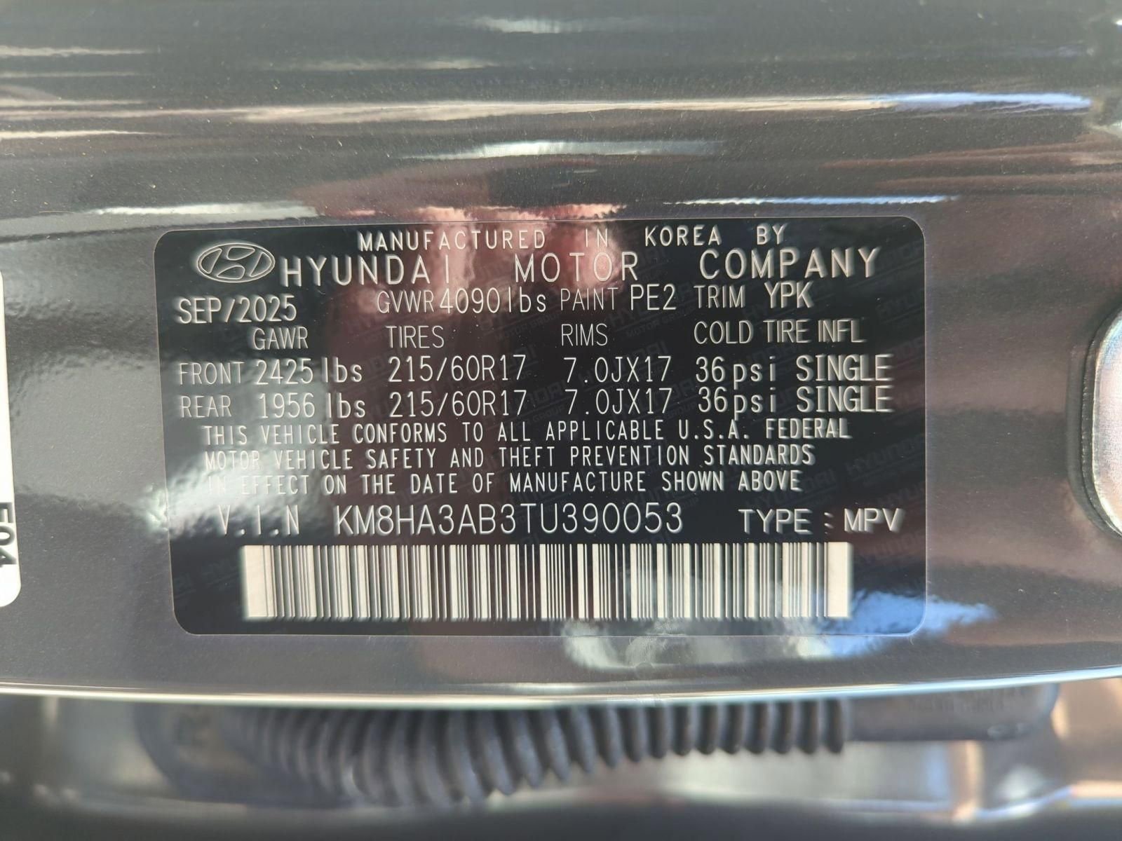 Used 2026 Ecotronic Gray Pearl Hyundai SE image 23