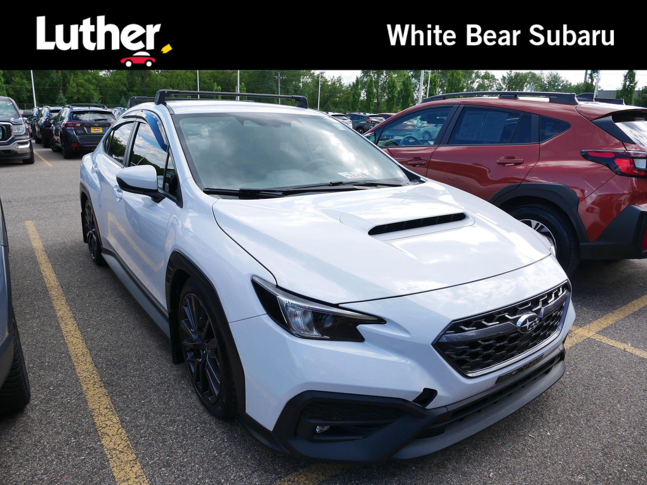 Used 2023 Ceramic White Subaru Premium image 1