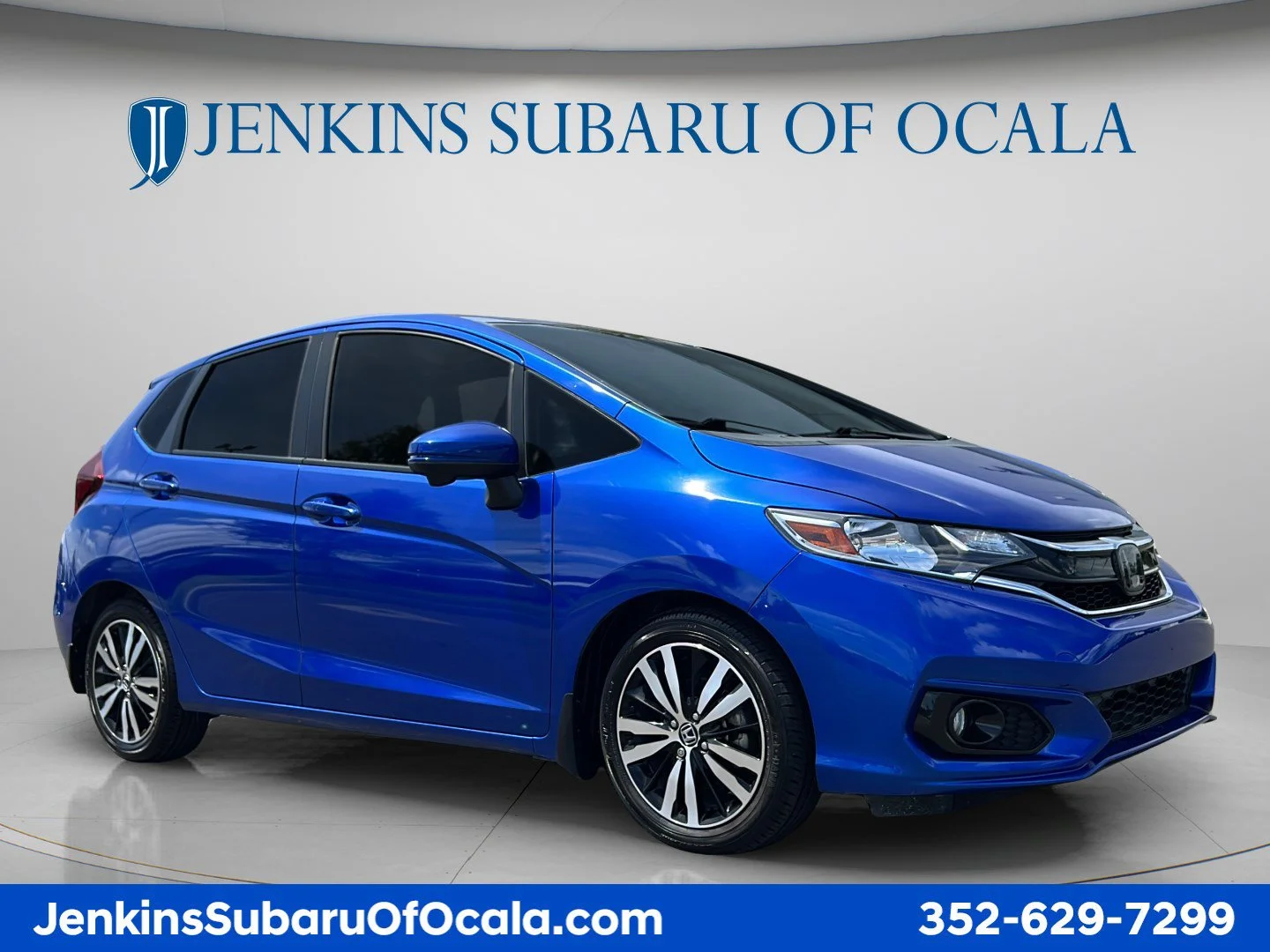 Used 2020 Aegean Blue Metallic Honda EX image 1
