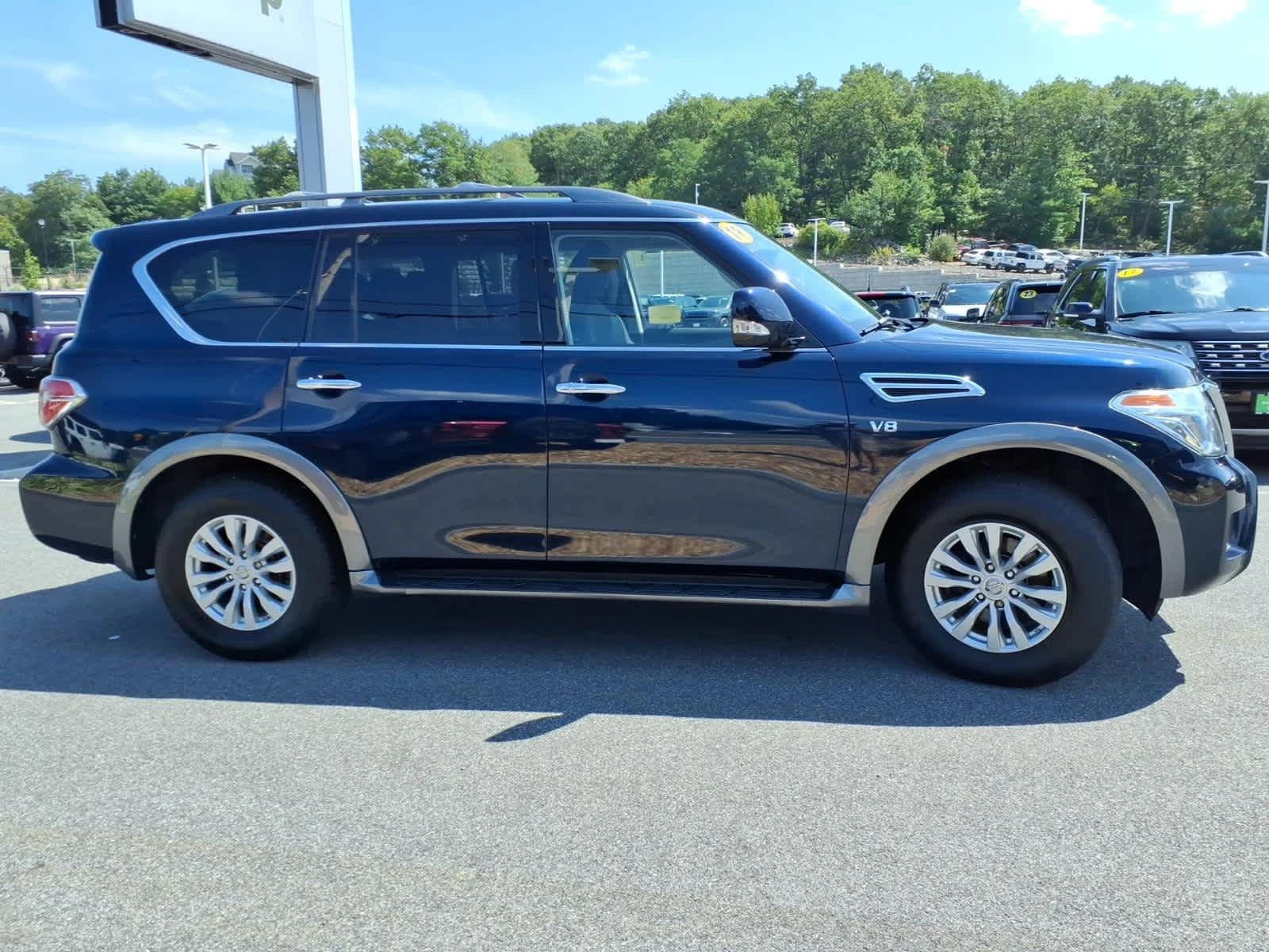 Used 2019 Hermosa Blue Pearl Nissan SV image 6