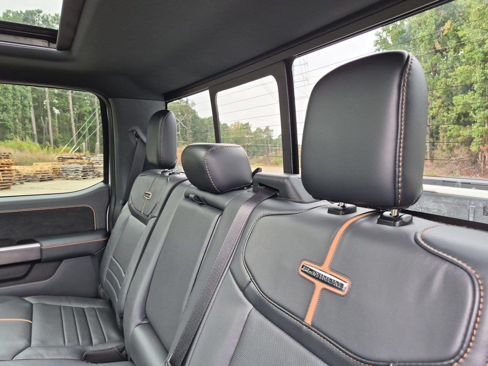 Used 2023 Star White Metallic Tri-Coat Ford Platinum image 32