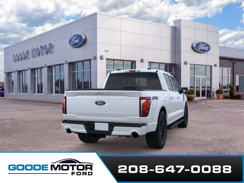 New 2026 Star White Metallic Tri-Coat Ford Lariat® image 8