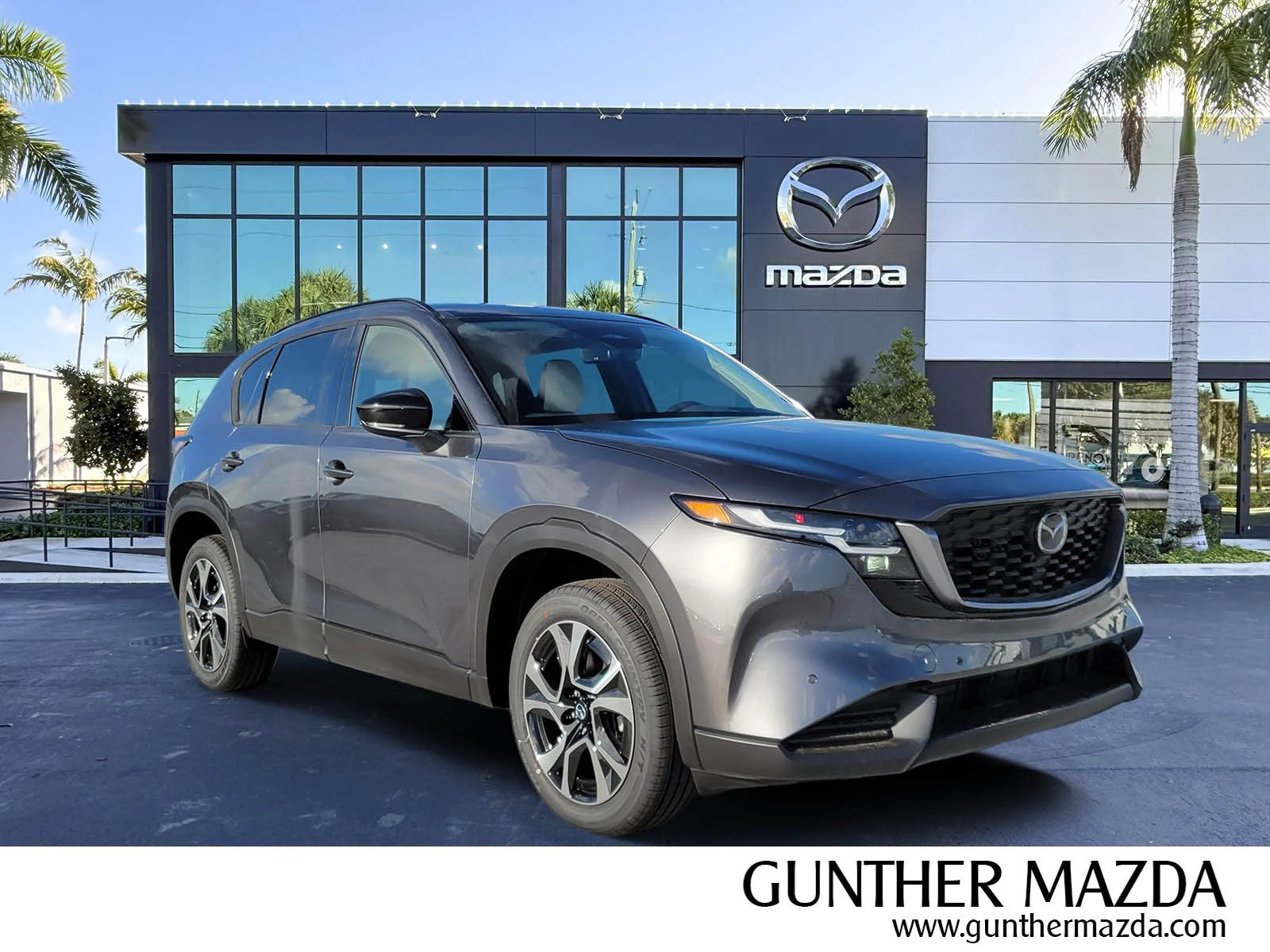 New 2026 Machine Gray Metallic Mazda 2.5 S Preferred AWD image 1