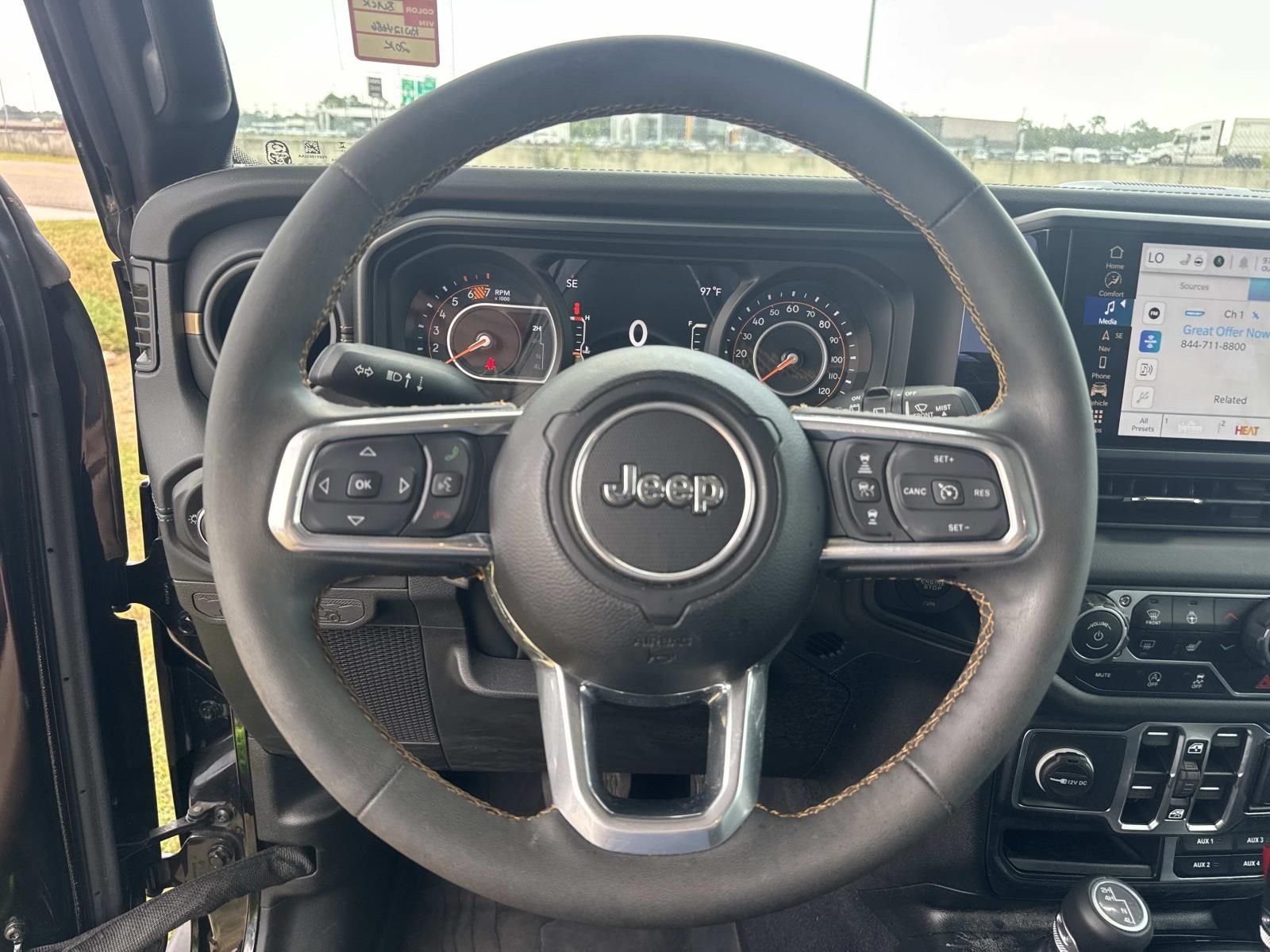 Used 2024 Black Jeep Sahara image 20