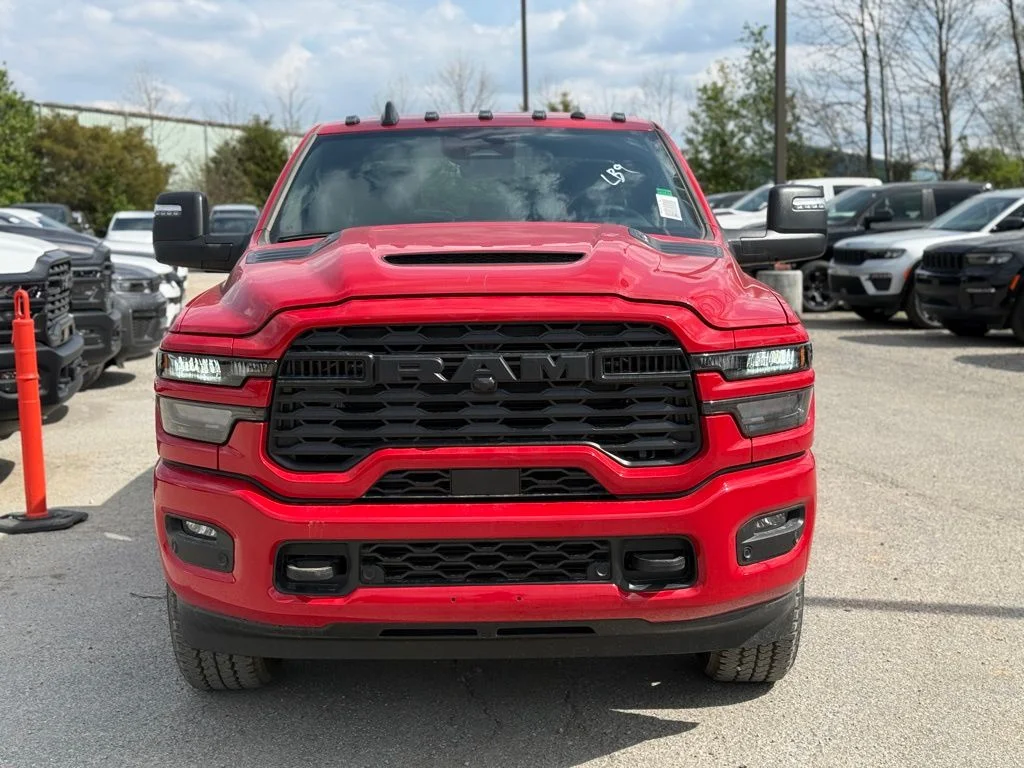 New 2026 Flame Red Clear-Coat Exterior Paint RAM Tradesman image 3