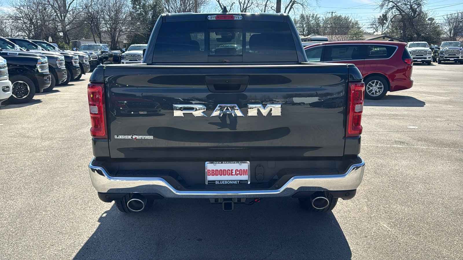 New 2026 Forged Blue Metallic Exterior Paint RAM Lone Star image 6