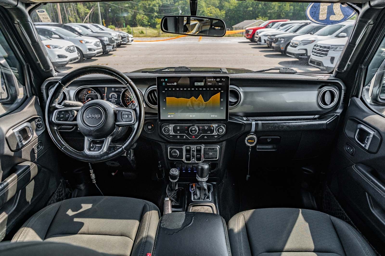 Certified Used 2021 Black Jeep Unlimited Sahara image 24