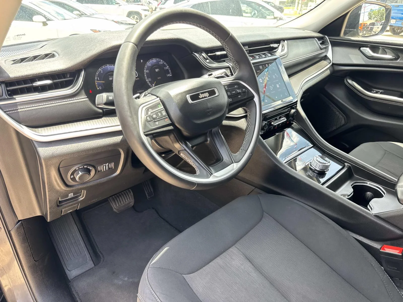 Used 2024 Baltic Gray Metallic Clearcoat Jeep Laredo image 17