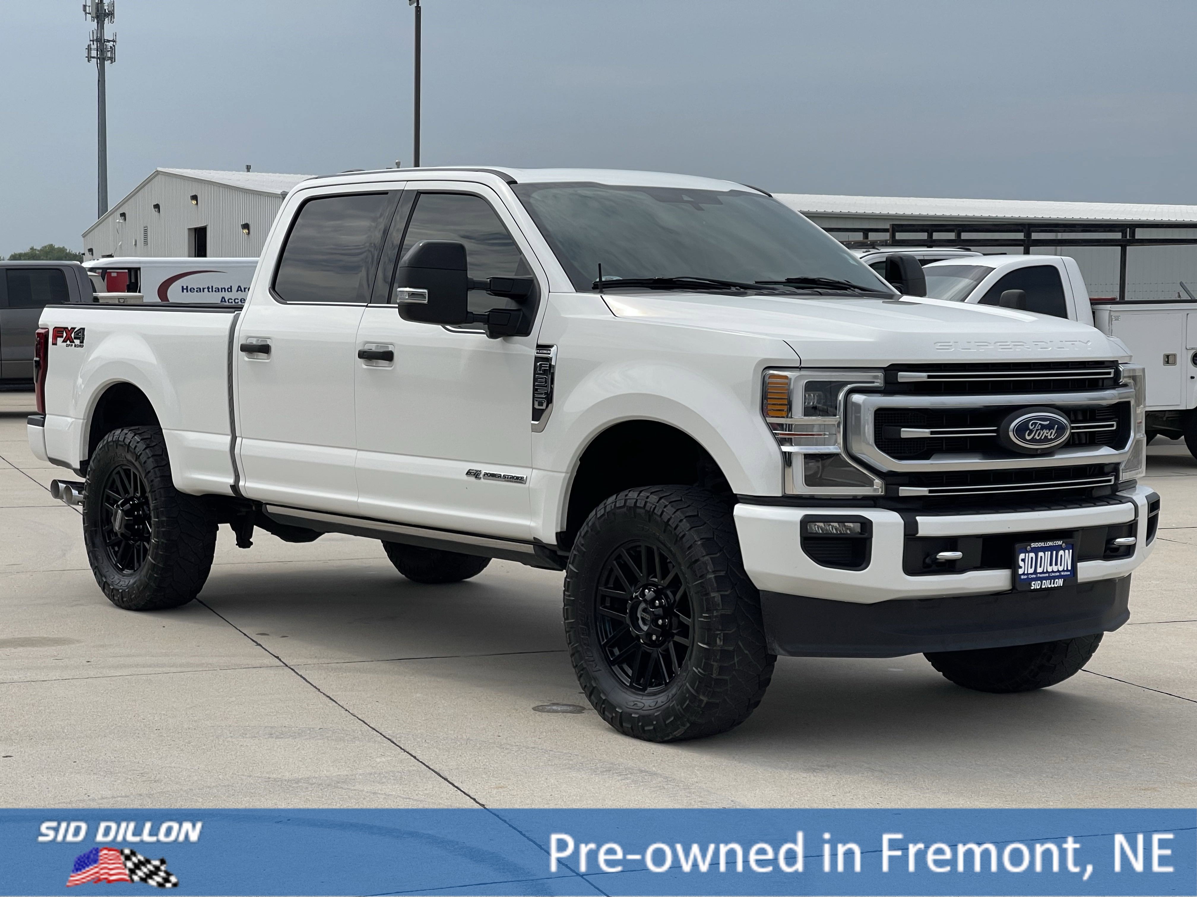 Used 2021 Star White Metallic Tri-Coat Ford Platinum image 14