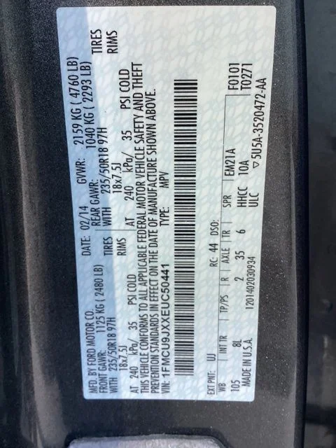 Used 2014 Gray Ford Titanium image 35