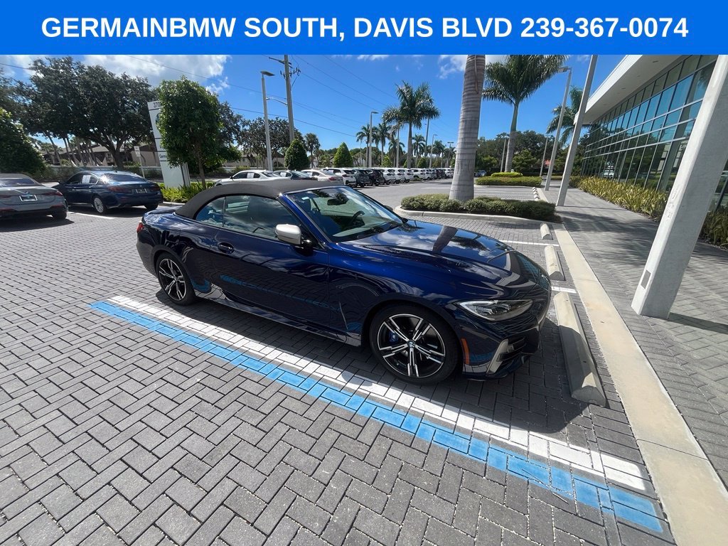 Certified Used 2023 Tanzanite Blue II Metallic BMW M440i image 10