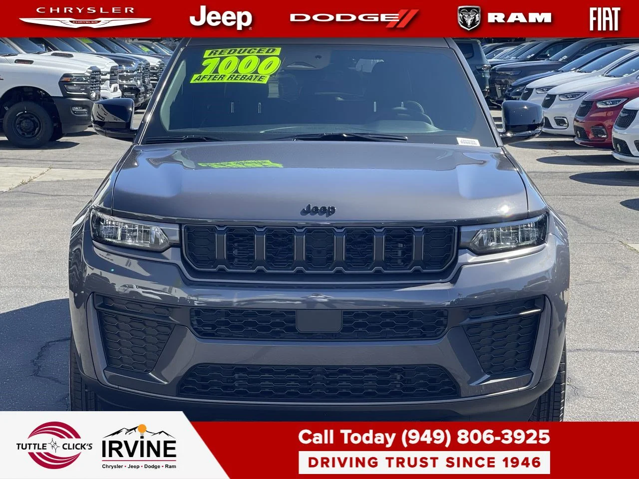 Used 2026 Baltic Gray Metallic Clearcoat Jeep Laredo Altitude image 2