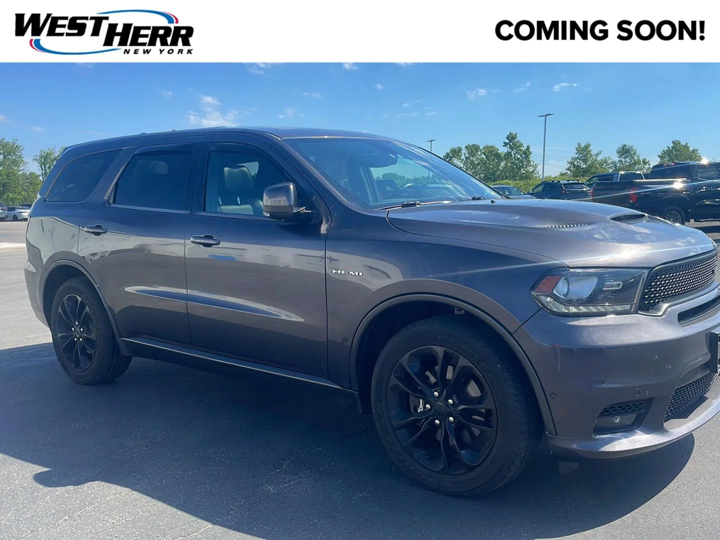 Used 2020 Granite Crystal Metallic Dodge R/T image 1