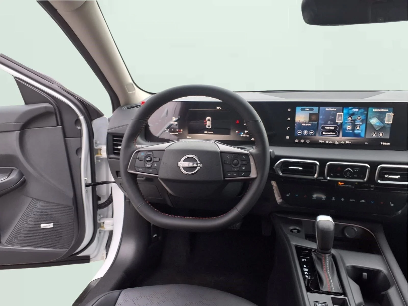 New 2026 Aspen White TriCoat / Super Black Two-tone Nissan SR image 11