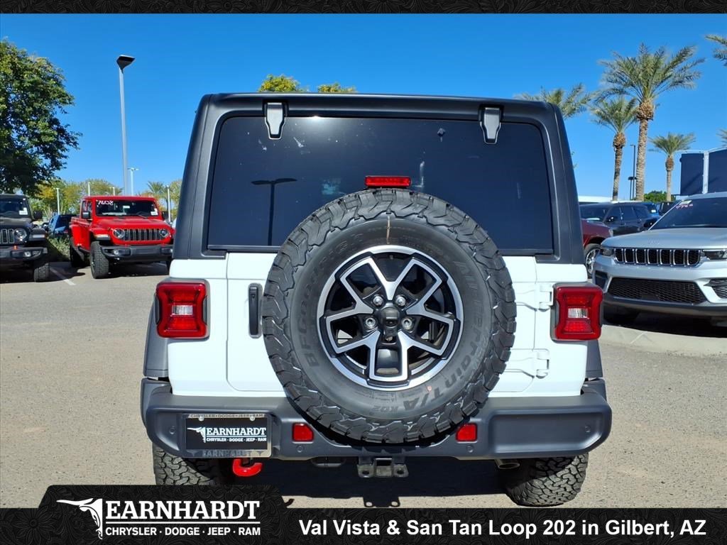 New 2026 Bright White Clearcoat Jeep Rubicon image 5