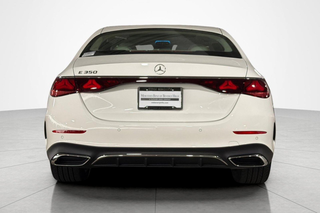 New 2027 Polar White Mercedes-Benz E 350 RWD Sedan image 4