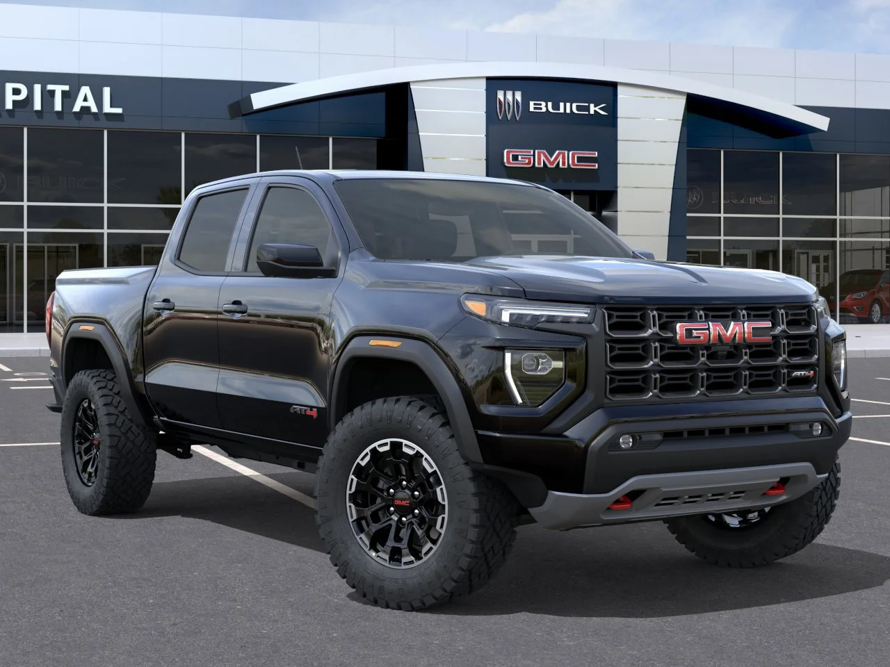 New 2026 ONYX BLACK GMC 4WD AT4 image 7