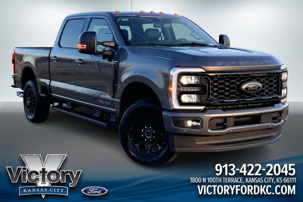 New 2026 Carbonized Gray Metallic Ford Lariat image 1