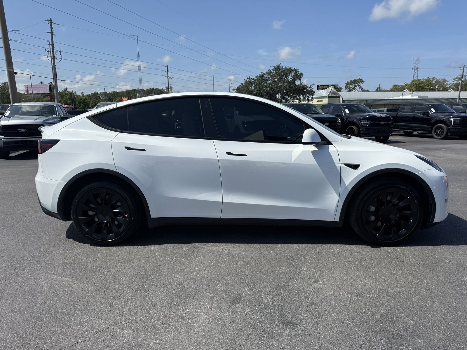 Used 2022 Tesla Model Y Long Range with VIN 7SAYGDEE4NF442737 for sale in Spring Hill, FL