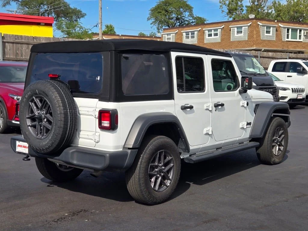 Certified Used 2024 White Jeep Sport S image 8
