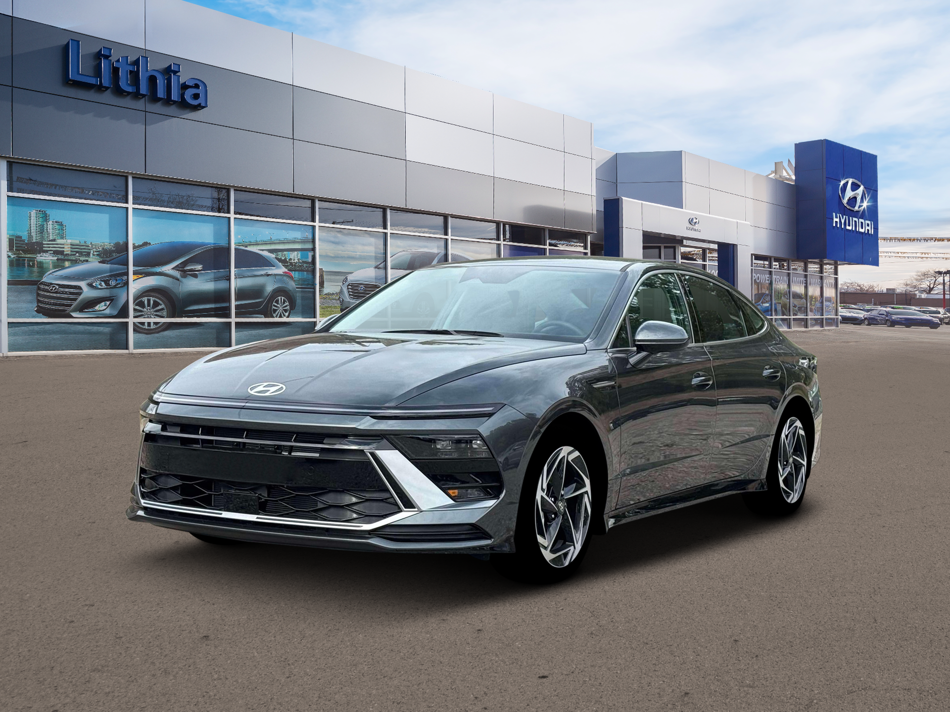 New 2026 Portofino Gray Hyundai SEL Sport image 1