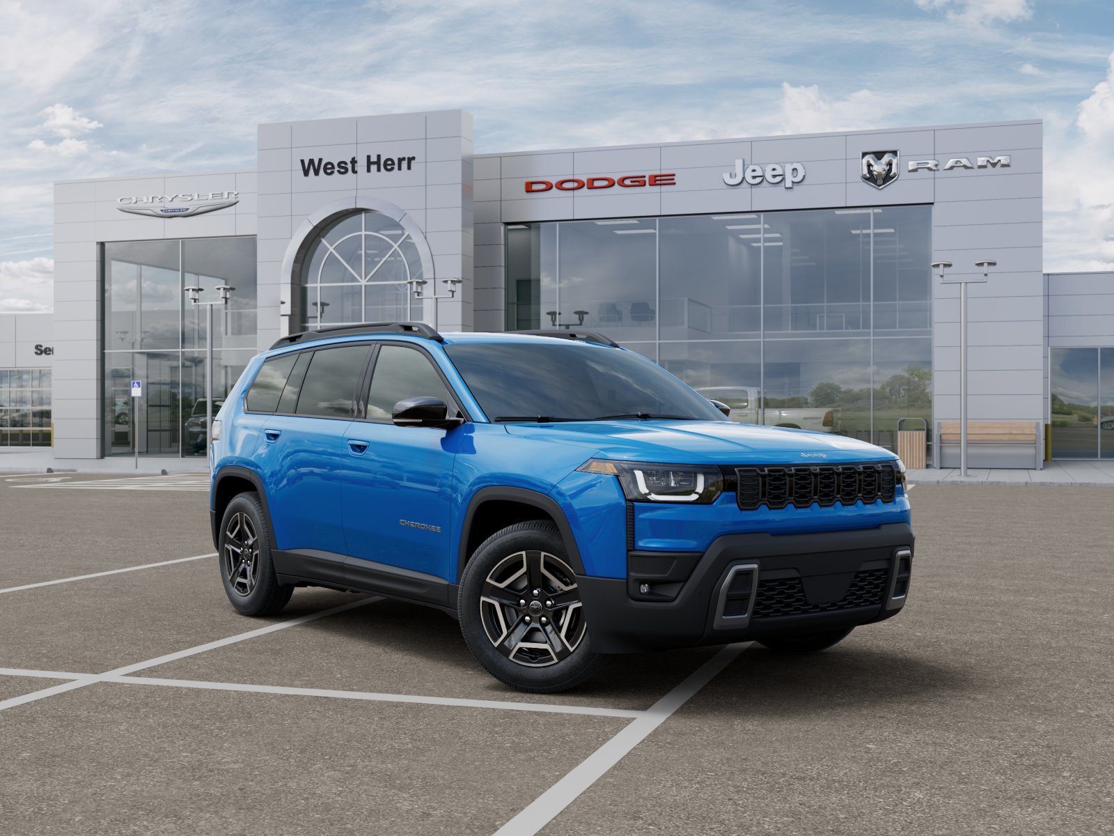 New 2026 Hydro Blue Pearl-Coat Exterior Paint Jeep Limited image 31