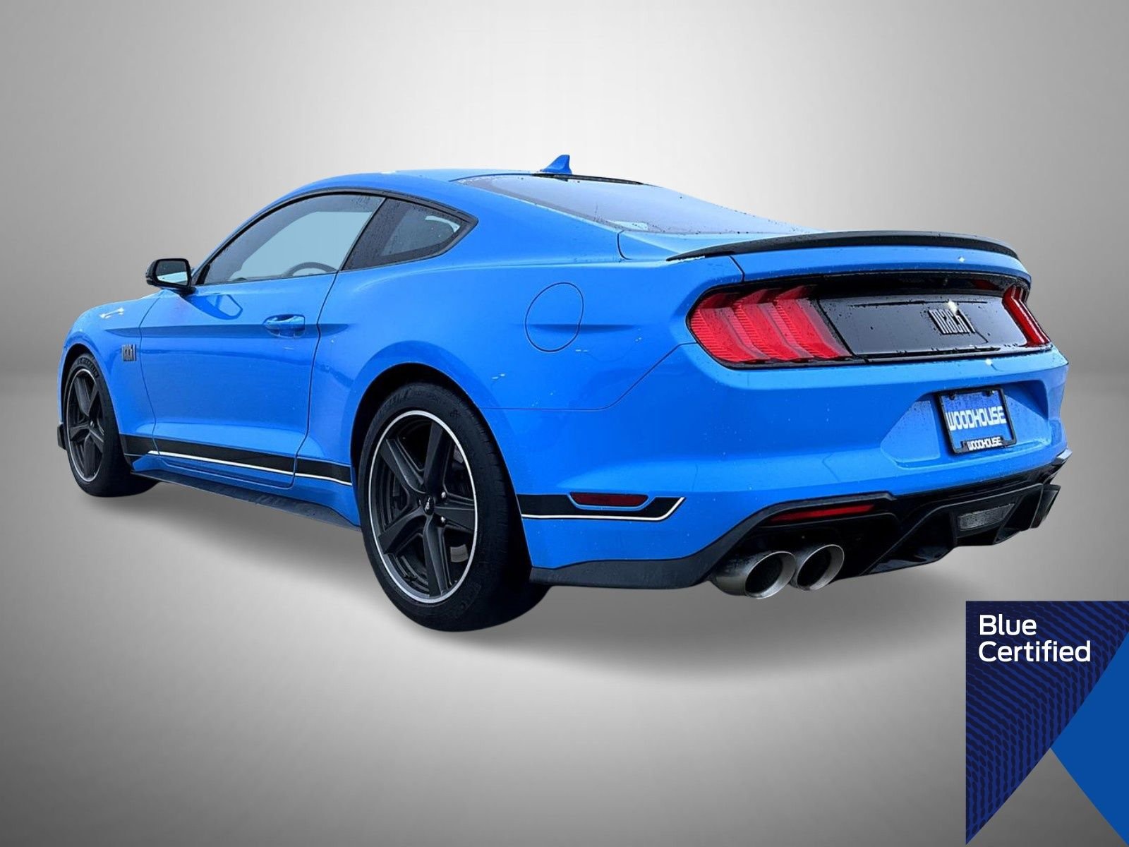 Certified Used 2023 Grabber Blue Ford Mach 1 image 7