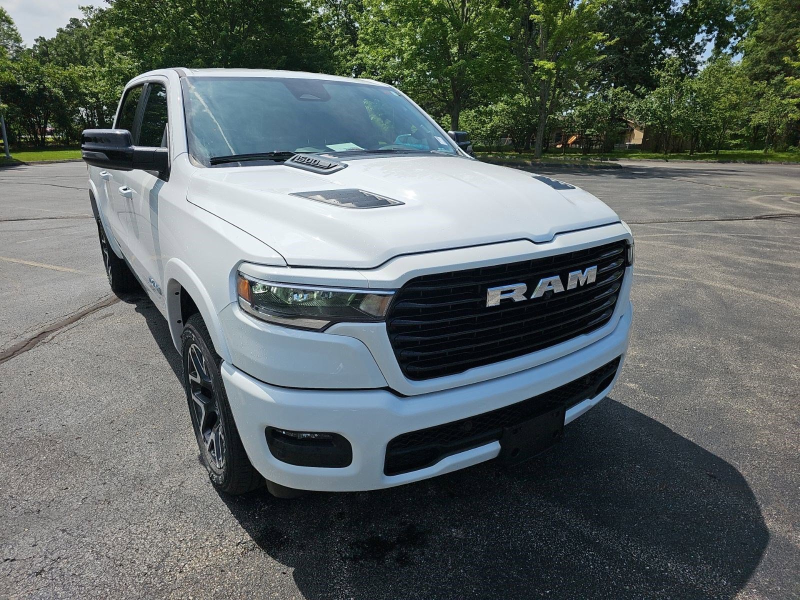 Certified Used 2025 Bright White Clearcoat Ram Laramie image 7