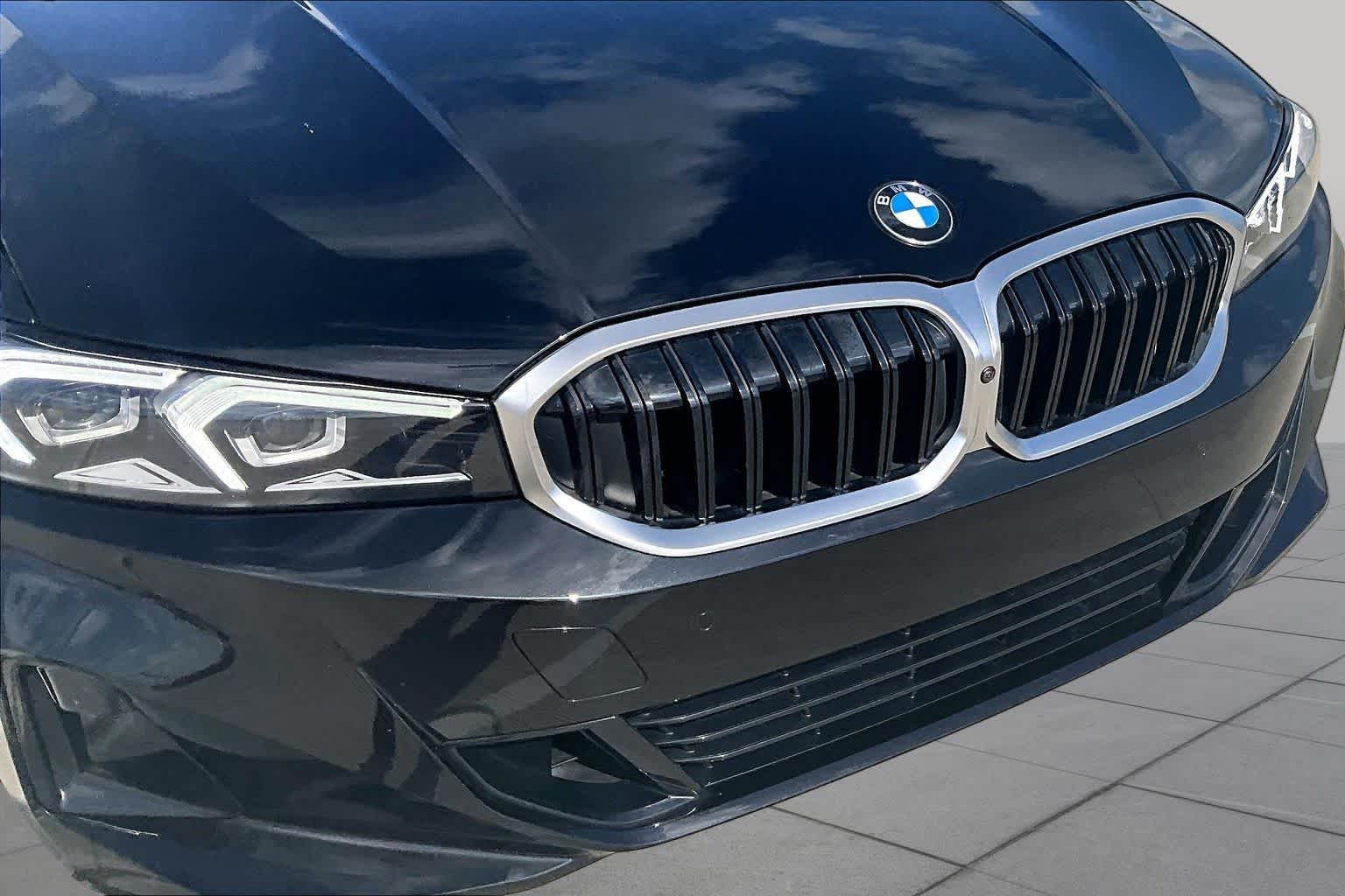 Used 2025 Black Sapphire Metallic BMW 330i image 28