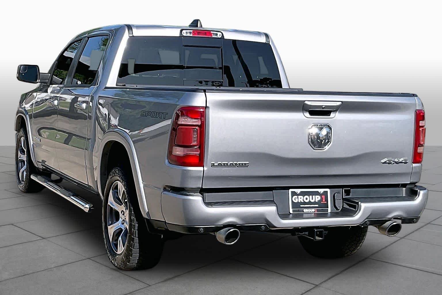 Used 2021 Billet Silver Metallic Clearcoat Ram Laramie image 12