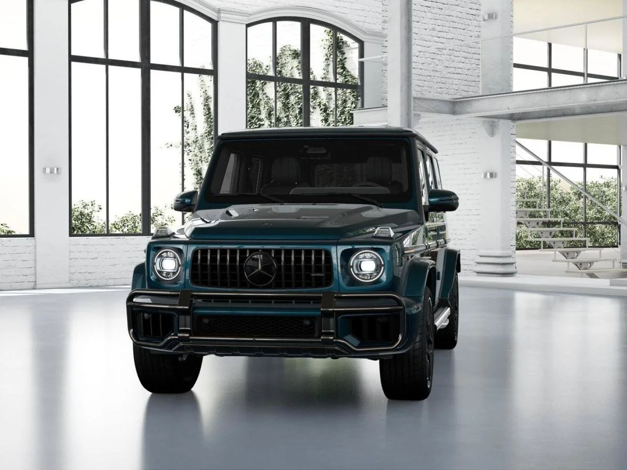 New 2027 MANUFAKTUR Sea Blue metallic Mercedes-Benz AMG® G 63 SUV image 42