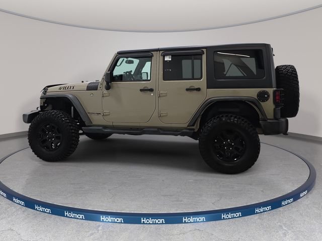 Used 2018 Gobi Clearcoat Jeep Unlimited Willys Wheeler image 9