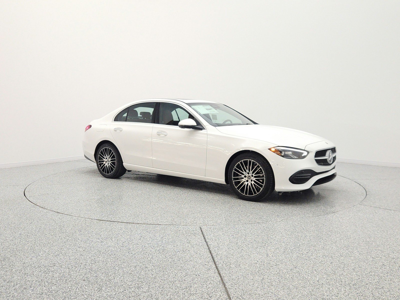 New 2026 MANUFAKTUR Moonlight White Metallic Mercedes-Benz C 300 Sedan image 3