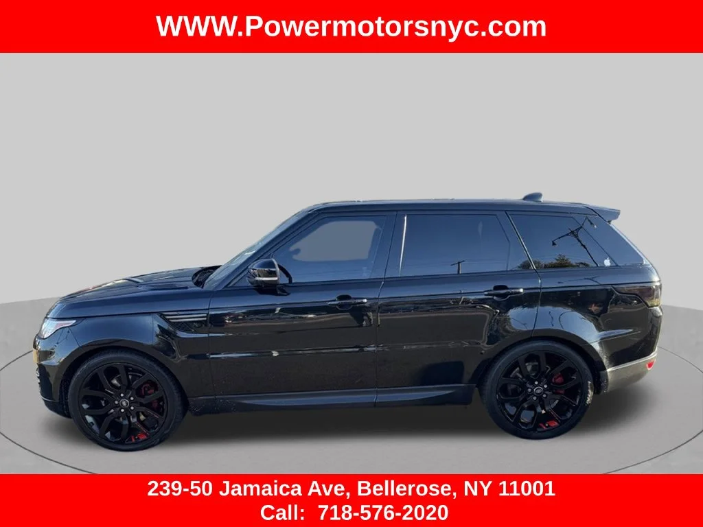Used 2017 Black Land Rover 3.0L V6 Supercharged SE image 3