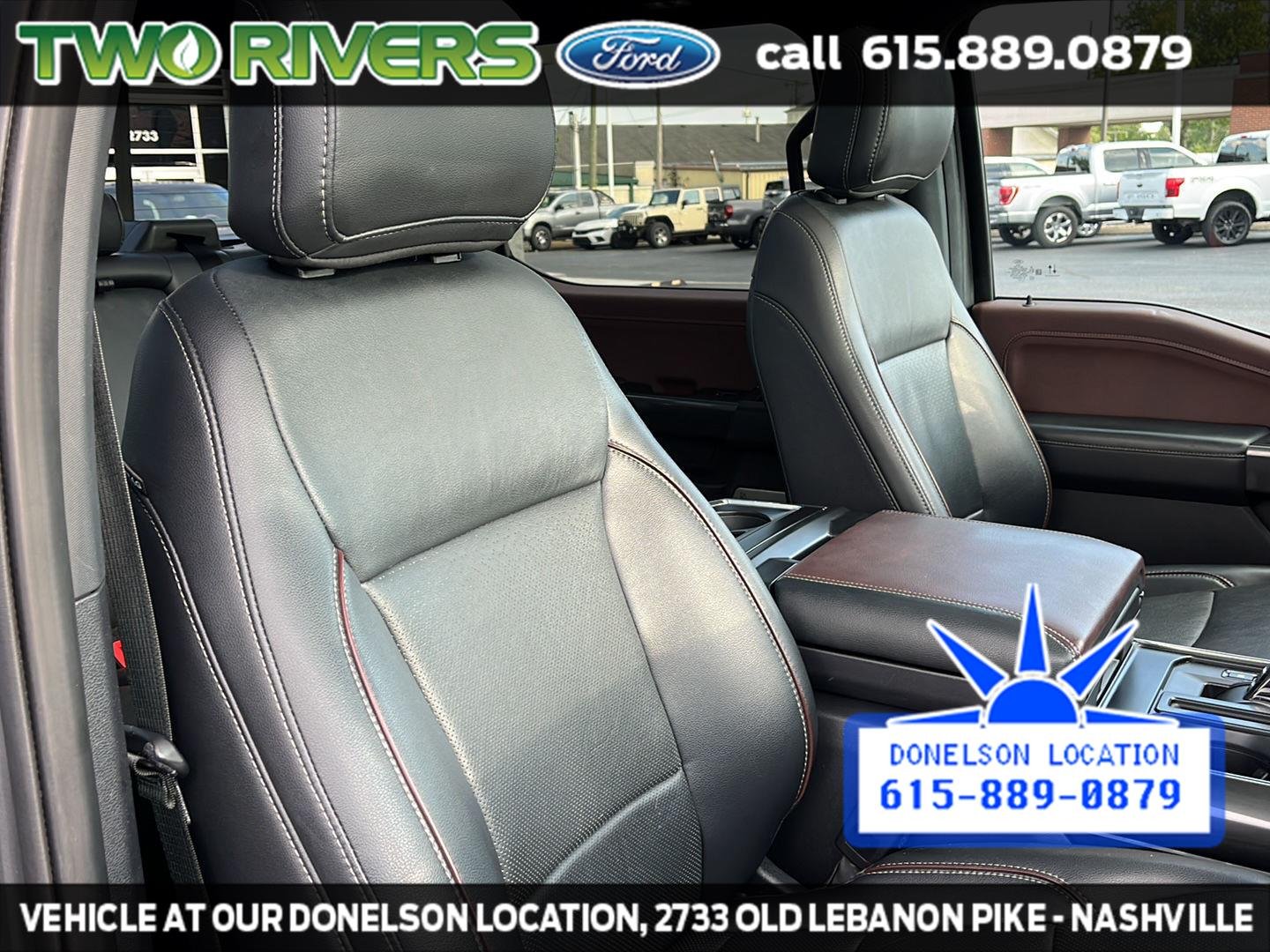 Used 2021 Carbonized Gray Metallic Ford LARIAT image 55