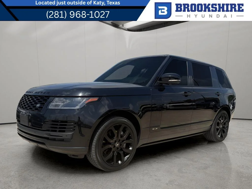 Used 2020 Santorini Black Metallic Land Rover Supercharged image 1