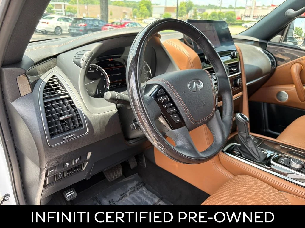 Certified Used 2023 Moonstone White INFINITI Sensory image 17