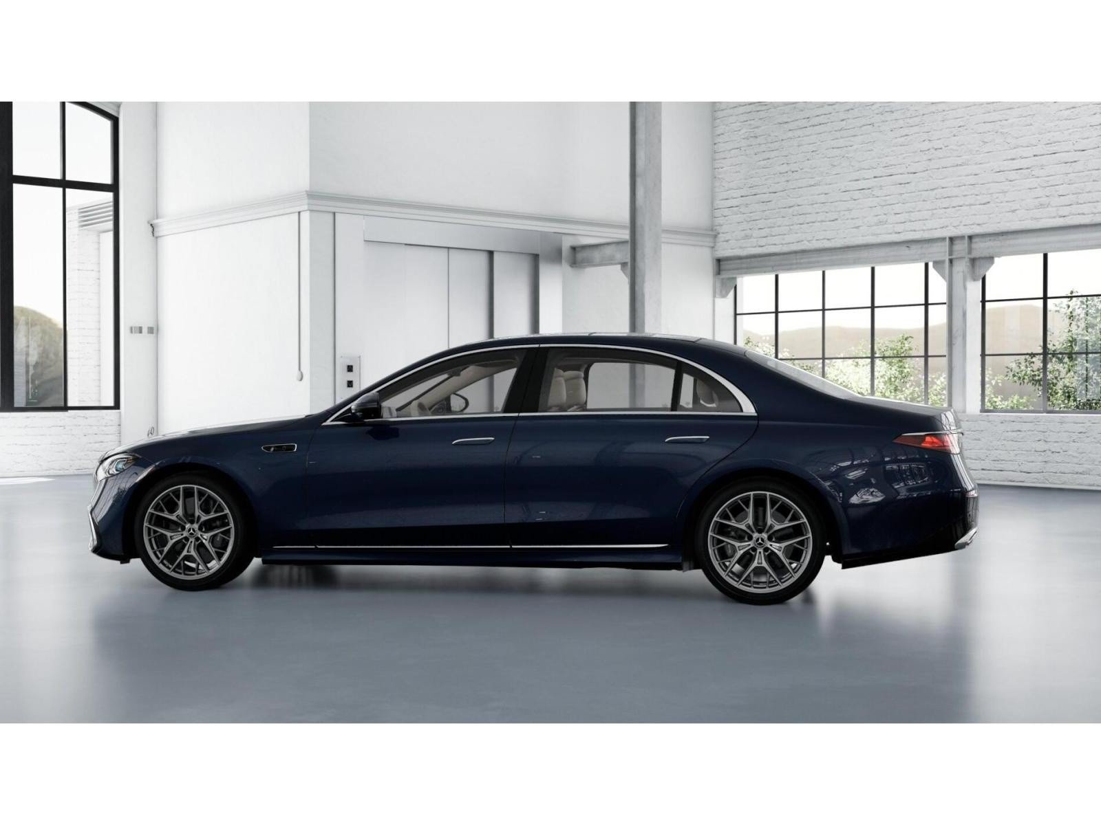 New 2027 Nautical Blue Metallic Mercedes-Benz S 580 4D Sedan 4MATIC® image 34