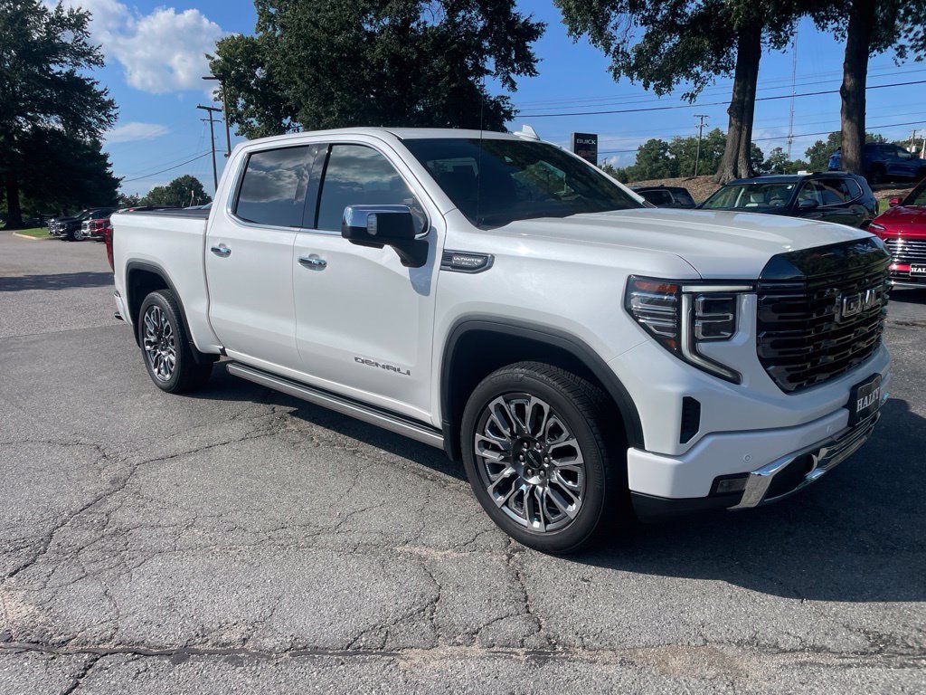 Used 2024 White GMC Denali Ultimate image 1