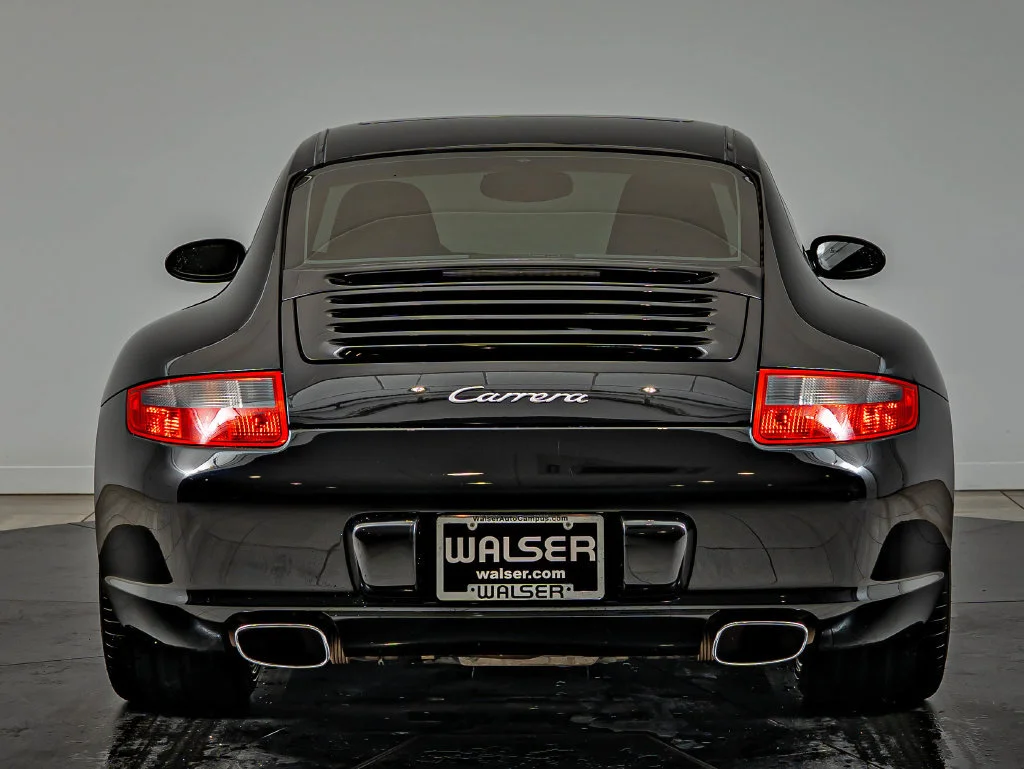 Used 2007 Black Porsche Carrera image 7