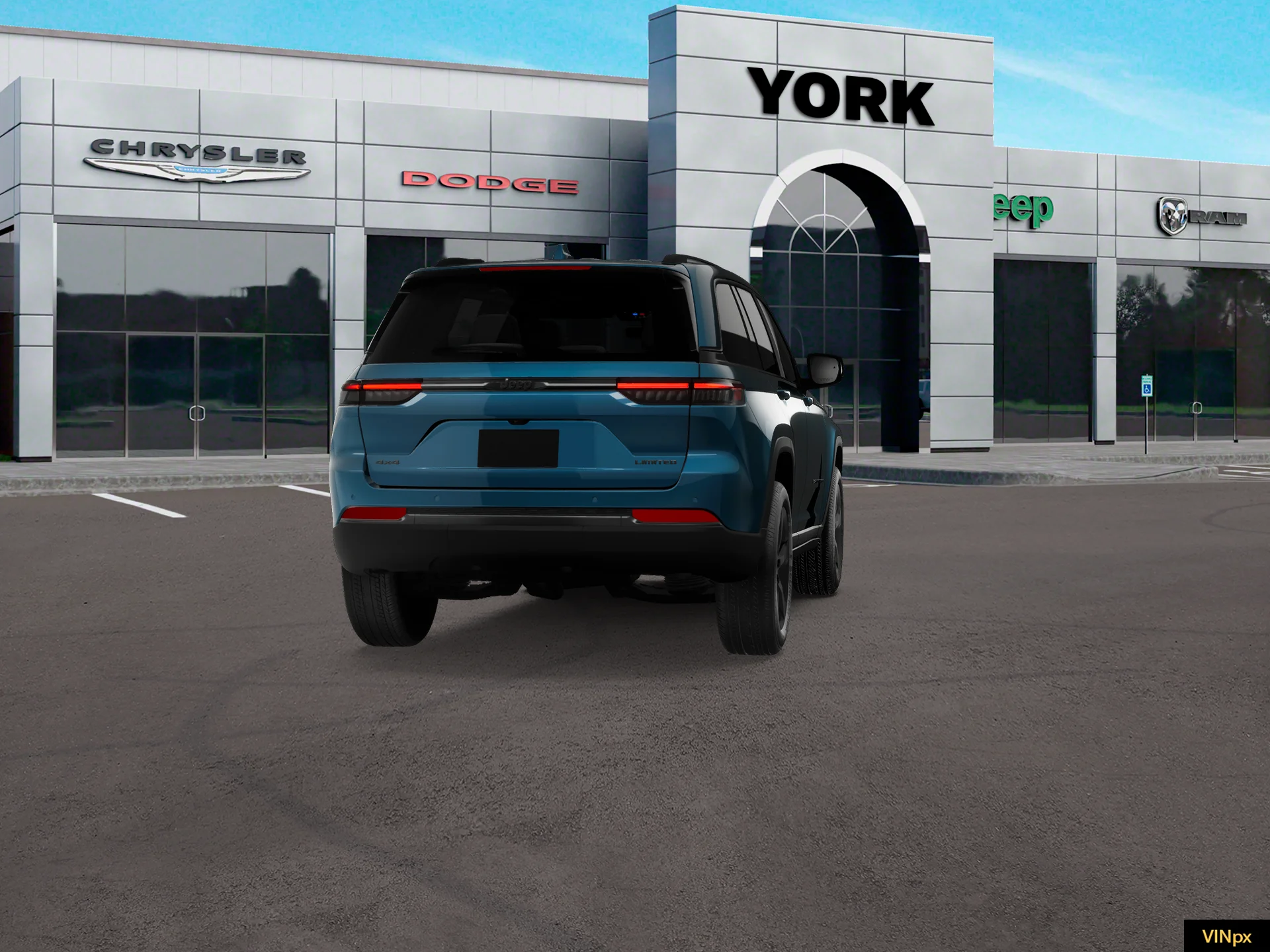 New 2027 Fathom Blue Pearl-Coat Paint Jeep Limited image 14
