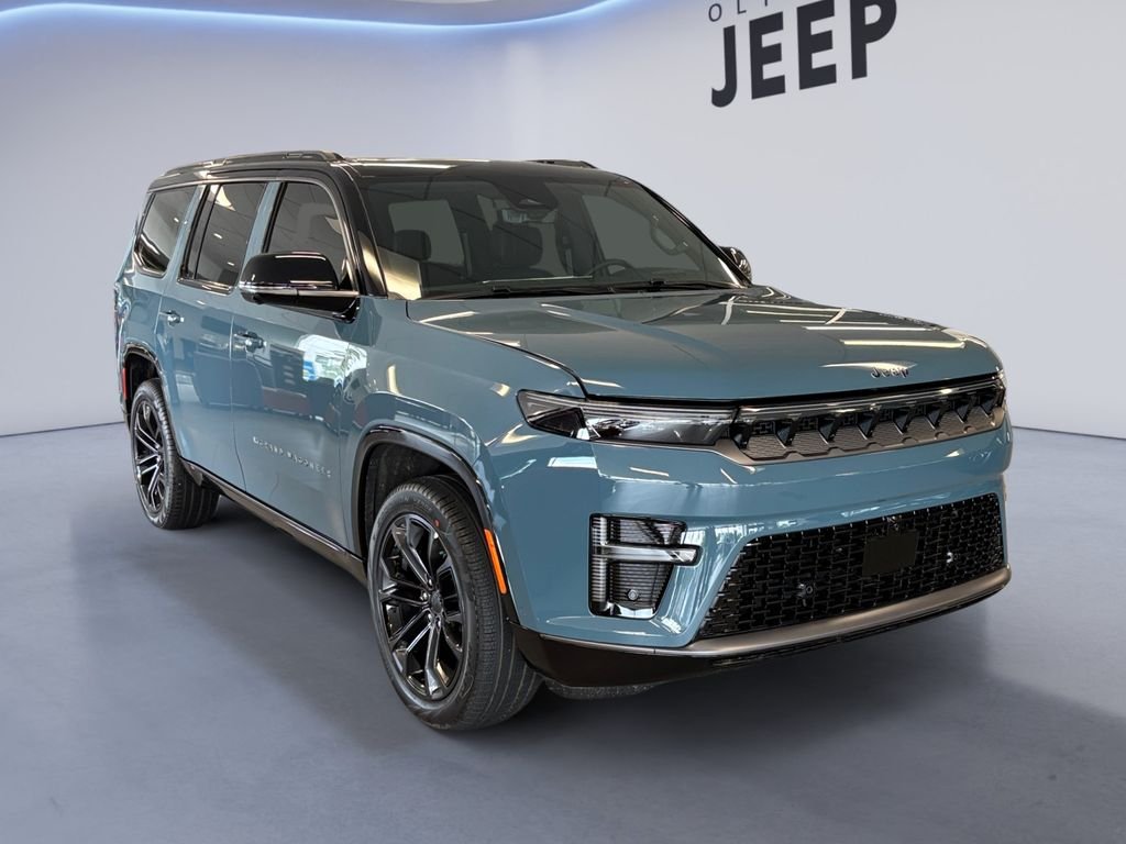 New 2026 Steel Blue Exterior Paint Jeep Summit Obsidian image 7